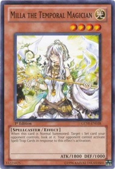 Milla the Temporal Magician Generation Force Yu-Gi-Oh! card