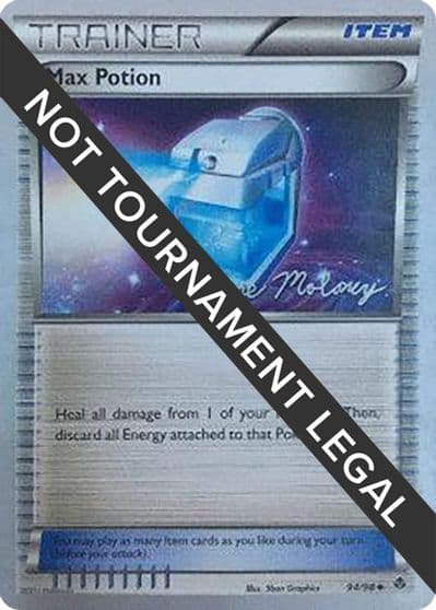 Max Potion - 2012 (Chase Moloney) World Championship Decks Pokemon card