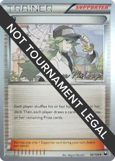 N - 2012 (Chase Moloney) World Championship Decks Pokemon card