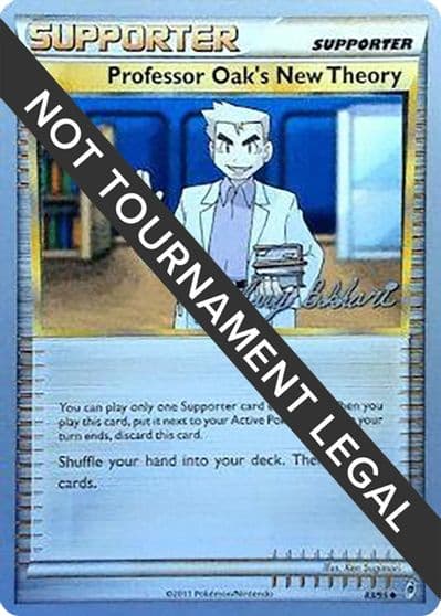 Professor Oak's New Theory - 2012 (Zachary Bokhari) World Championship Decks Pokemon card