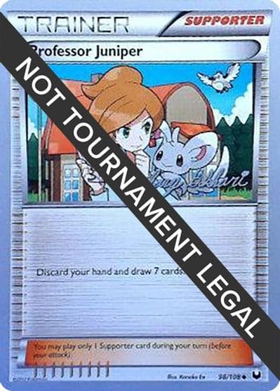 Professor Juniper - 2012 (Zachary Bokhari) World Championship Decks Pokemon card