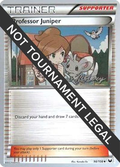 Professor Juniper - 2012 (Chase Moloney) World Championship Decks Pokemon card