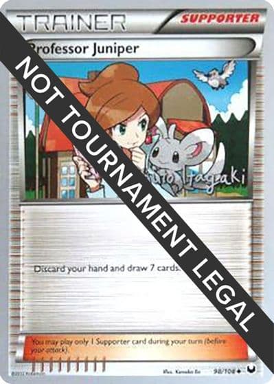 Professor Juniper - 2012 (Shuto Itagaki) World Championship Decks Pokemon card