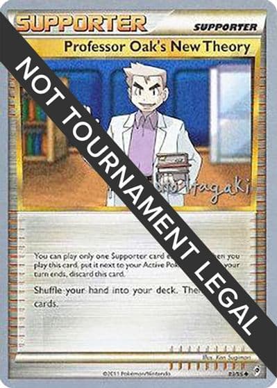 Professor Oak's New Theory - 2012 (Shuto Itagaki) World Championship Decks Pokemon card