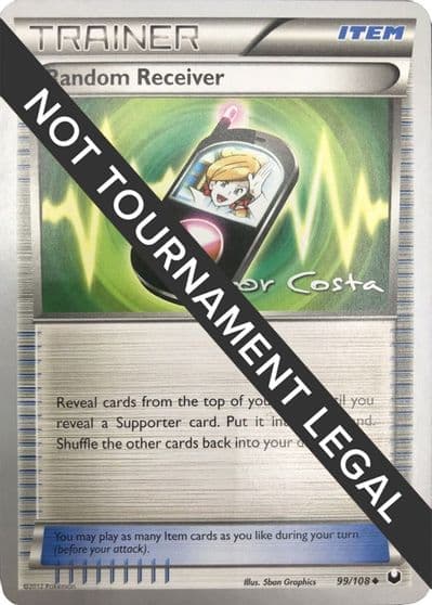 Random Receiver - 2012 (Igor Costa) World Championship Decks Pokemon card