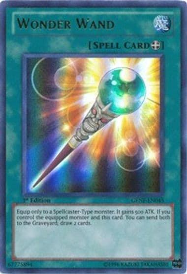 Wonder Wand Generation Force Yu-Gi-Oh! card