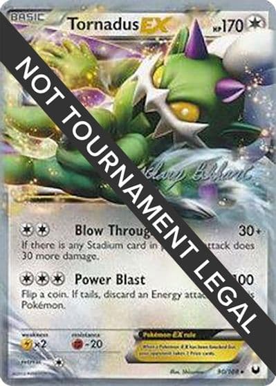 Tornadus EX - 2012 (Zachary Bokhari) World Championship Decks Pokemon card