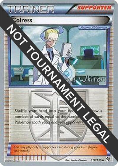 Colress - 2013 (Ian Whiton) World Championship Decks Pokemon card