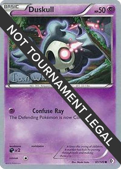 Duskull - 2013 (Ian Whiton) World Championship Decks Pokemon card