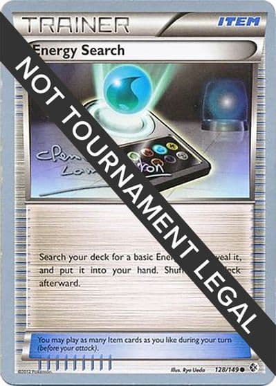 Energy Search - 2013 (Clement Lamberton) World Championship Decks Pokemon card