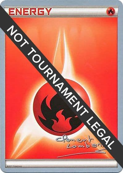 Fire Energy - 2013 (Clement Lamberton) World Championship Decks Pokemon card