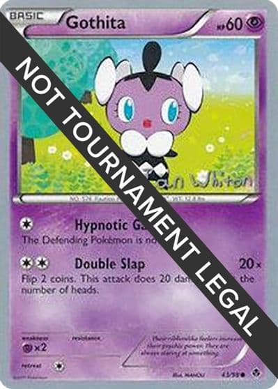 Gothita - 2013 (Ian Whiton) World Championship Decks Pokemon card