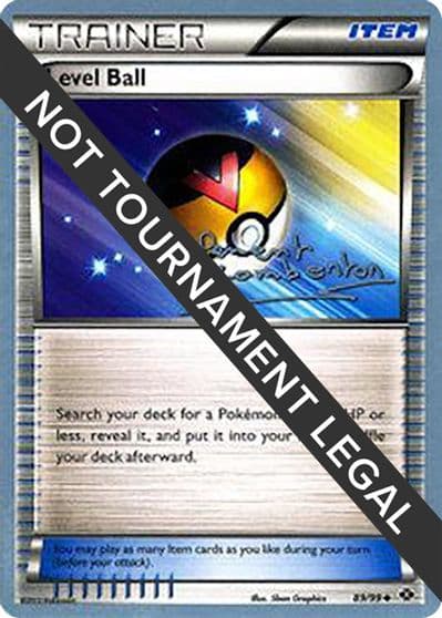 Level Ball - 2013 (Clement Lamberton) World Championship Decks Pokemon card