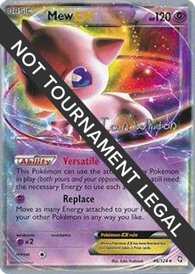 Mew EX - 2013 (Ian Whiton) World Championship Decks Pokemon card