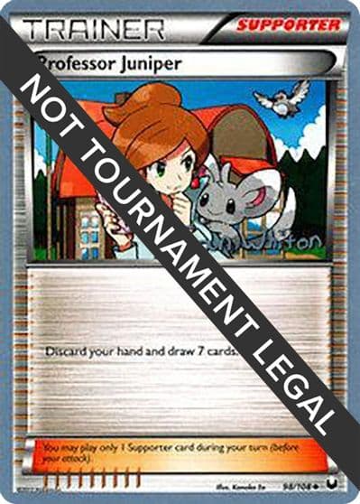 Professor Juniper - 2013 (Ian Whiton) World Championship Decks Pokemon card