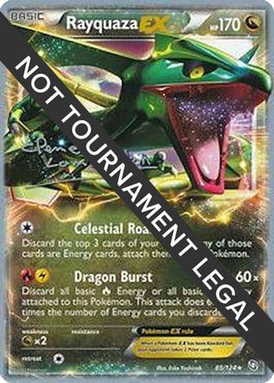 Rayquaza EX - 2013 (Clement Lamberton) World Championship Decks Pokemon card
