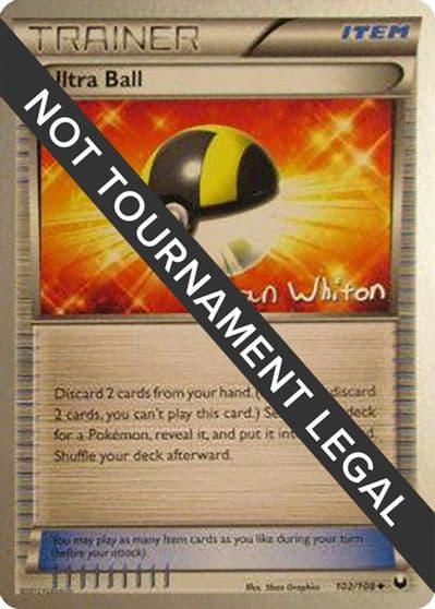 Ultra Ball - 2013 (Ian Whiton) World Championship Decks Pokemon card