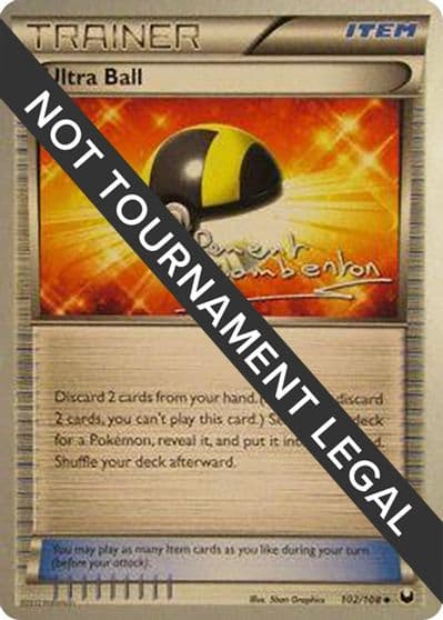 Ultra Ball - 2013 (Clement Lamberton) World Championship Decks Pokemon card