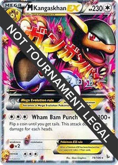 M Kangaskhan EX - 2014 (Michikazu Tsuda) World Championship Decks Pokemon card