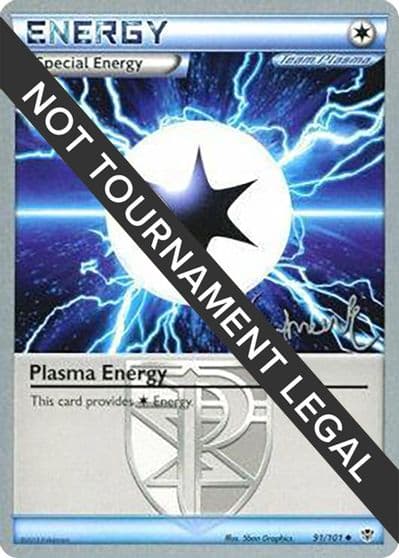 Plasma Energy 2014 Andrew Estrada World Championship Decks Pokemon card