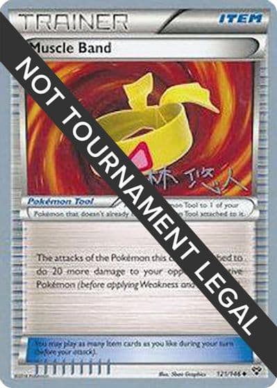 Muscle Band - 2014 (Haruto Kobayashi) World Championship Decks Pokemon card