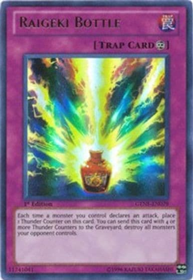 Raigeki Bottle Generation Force Yu-Gi-Oh! card