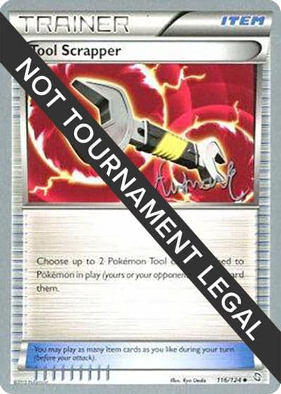 Tool Scrapper - 2014 (Andrew Estrada) World Championship Decks Pokemon card
