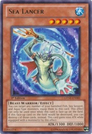 Sea Lancer Generation Force Yu-Gi-Oh! card