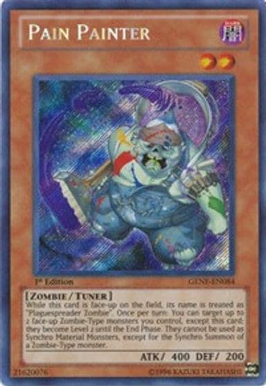 Pain Painter Generation Force Yu-Gi-Oh! card