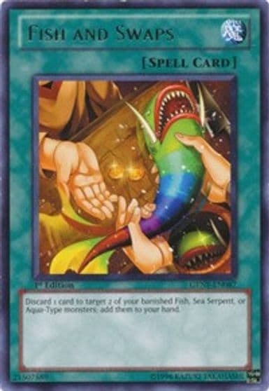 Fish and Swaps Generation Force Yu-Gi-Oh! card
