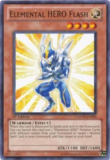 Elemental HERO Flash Generation Force Yu-Gi-Oh! card