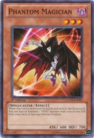 Phantom Magician Generation Force Yu-Gi-Oh! card