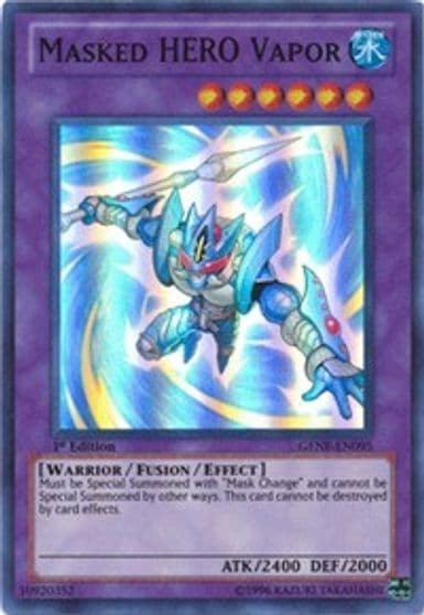 Masked HERO Vapor Generation Force Yu-Gi-Oh! card