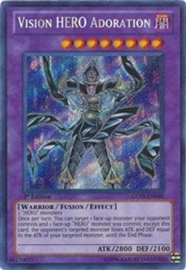 Vision HERO Adoration Generation Force Yu-Gi-Oh! card