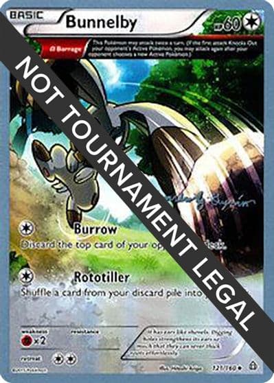 Bunnelby - 2015 (Alejandro Ng-Guzman) World Championship Decks Pokemon card