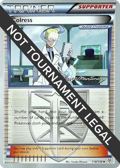 Colress - 2015 (Patrick Martinez) World Championship Decks Pokemon card