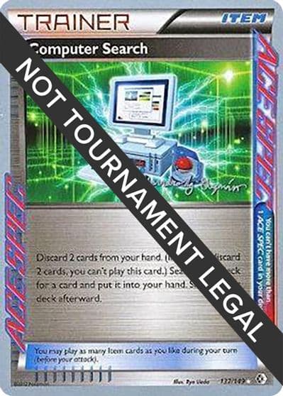 Computer Search - 2015 (Alejandro Ng-Guzman) World Championship Decks Pokemon card