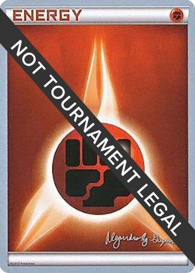 Fighting Energy - 2015 (Alejandro Ng-Guzman) World Championship Decks Pokemon card