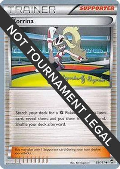 Korrina - 2015 (Alejandro Ng-Guzman) World Championship Decks Pokemon card