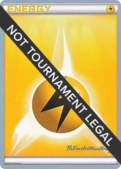Lightning Energy - 2015 (Patrick Martinez) World Championship Decks Pokemon card