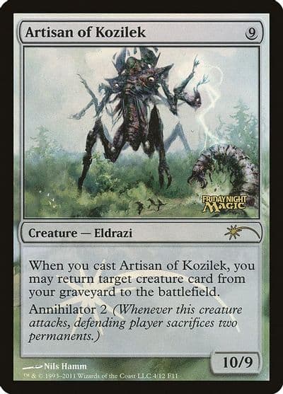 Artisan of Kozilek FNM Promos Magic card