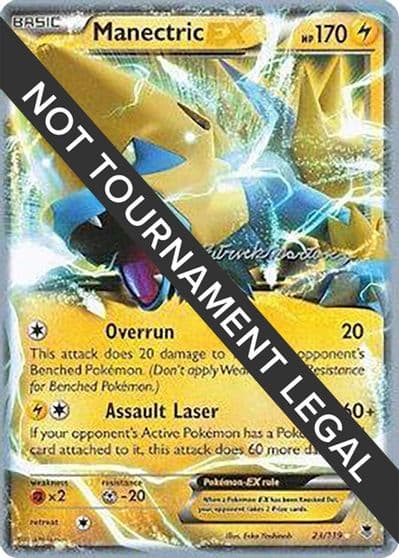Manectric EX - 2015 (Patrick Martinez) World Championship Decks Pokemon card
