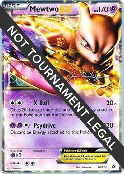 Mewtwo EX - 2015 (Jacob Van Wagner) World Championship Decks Pokemon card