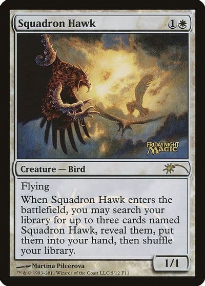 Squadron Hawk FNM Promos Magic card