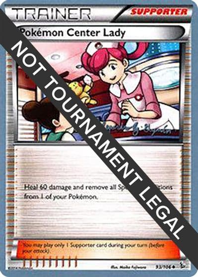 Pokemon Center Lady - 2015 (Alejandro Ng-Guzman) World Championship Decks Pokemon card