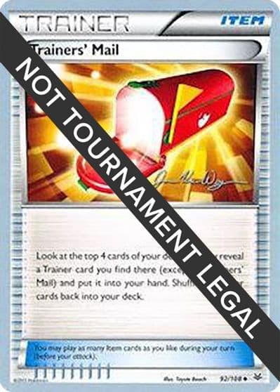 Trainers' Mail - 2015 (Jacob Van Wagner) World Championship Decks Pokemon card