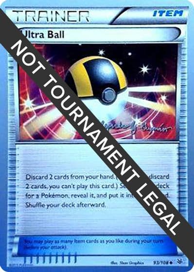 Ultra Ball - 2015 (Alejandro Ng-Guzman) World Championship Decks Pokemon card