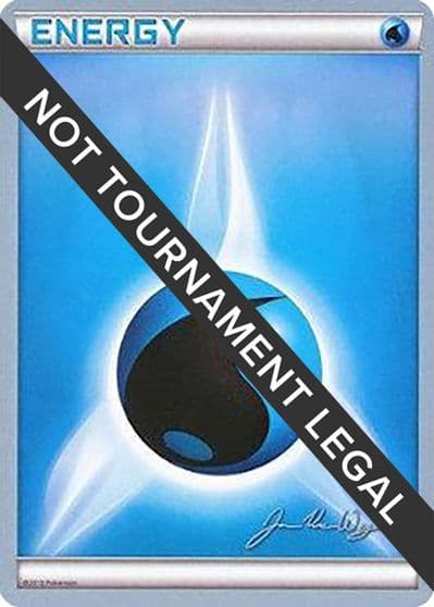 Water Energy - 2015 (Jacob Van Wagner) World Championship Decks Pokemon card