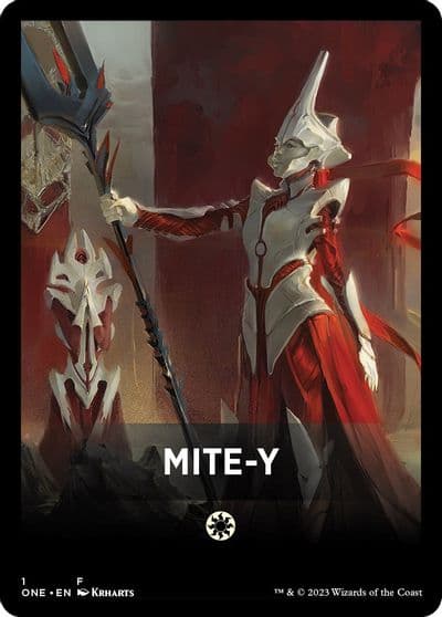 Mite Y Theme Card Phyrexia: All Will Be One Magic card