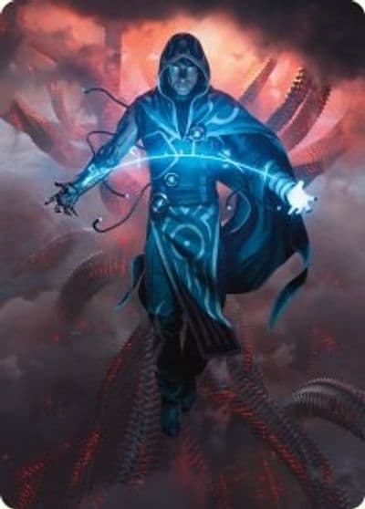 Jace the Perfected Mind Art Card 15 81 Art Series: Phyrexia: All Will Be One Magic card